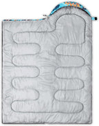 HOSIMA Dear Hunting Pattern Cold Weather Sleeping Bags for Kids Adults,Black Light Weight Waterproof Sleeping Bags for Outdoors Hiking.