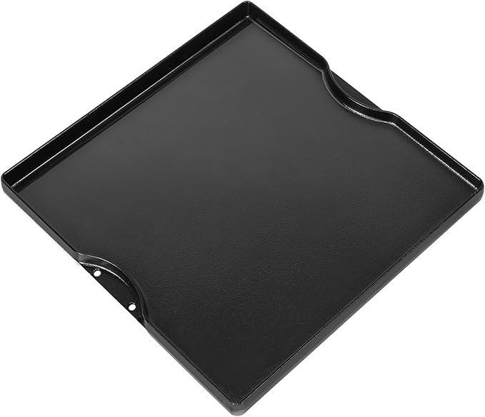 Grill Griddle for Weber Genesis 300 & 400 Series (2022+),Porcelain-Enameled Cast lron Dual Sided Sear Replacement Parts for Weber,hick Nonstick BBQ Griddle Pan,16.14" x 16.14"