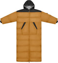 Thermotuff Wearable Sleeping Bag with Dual Hoodie, Long Sleeves, Pockets & Adjustable Drawstring - Ideal for Camping, Cold Weather Hiking, and Stadium Sak Blanket