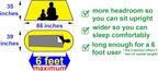 SANSBUG Bug Tent for One Person (Instant Pop up, Strong No-See-um Mesh, Poly Floor)