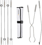 Solo Stove Roasting Sticks and Fire Pit Poker - Firewood Accessories for Outdoor and RV Fire Pits