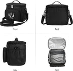 Personalized Insulated Cooler Bag, Custom Name Portable Insulated Camping Bag Suitable for Picnic Beach Hiking Travel