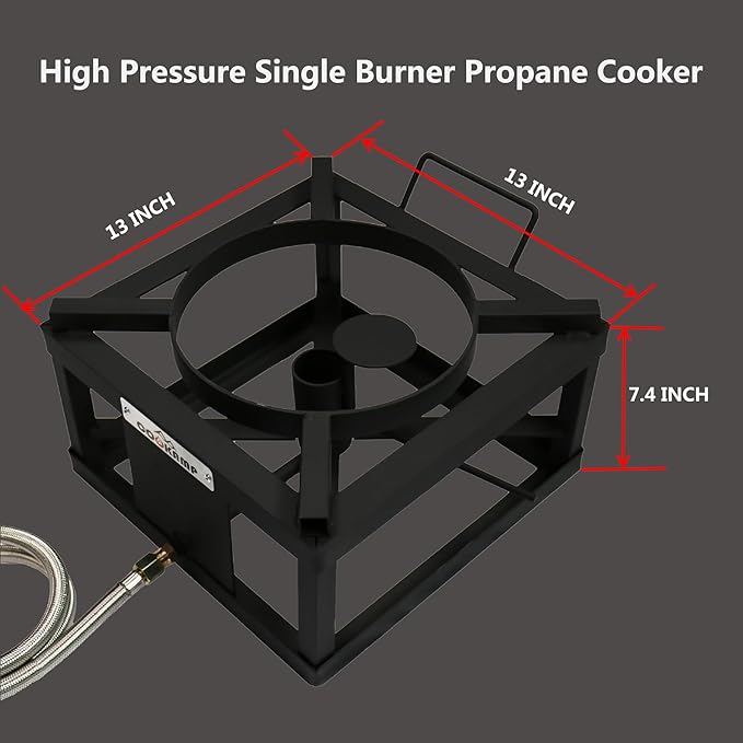 Propane Burner for Outdoor Cooking (Single Burner-Jet Burner)