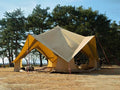 DOD Tsuku Base Tent – Spacious All-Season Family Tent with Canvo™ Cooling Fabric | Easy One-Person Setup | Expandable with Uchi & Awning Attachments