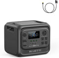 BLUETTI Elite 300 Portable Power Station with Solar Charging Cable, 3014.4Wh LiFePO4 Battery Backup w/ 2400W AC Outlets (4800W Surge), Compact 3kWh for Home Backup, Camping & RV Power