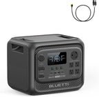 BLUETTI Elite 300 Portable Power Station with Solar Charging Cable, 3014.4Wh LiFePO4 Battery Backup w/ 2400W AC Outlets (4800W Surge), Compact 3kWh for Home Backup, Camping & RV Power
