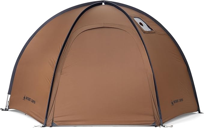 OneTigris Coco NEST Solo Hot Tent with Stove Jack, 3000mm Waterproof Windproof Free-Standing Dome Tent with Mesh Inner