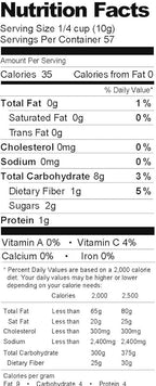 Fresh and Honest Foods 100% All Natural Freeze Dried Mixed Vegi II (Peas, Corn, Carrots) 20.1 OZ #10 Can