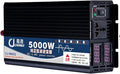 3000W 4000W 5000W Pure Sine Car Inverter Power Voltage Converter DC 12V/24V/48V/60V/72V to 110V / 220V 230V AC Pure Sine Wave Inverter Transformer Converter for Camping RV (Color : 24Vto220V, Size :