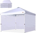 SCOCANOPY SunWall for 10x10 Pop Up Canopy Frame, 3 Pack SideWall Only (Silver)