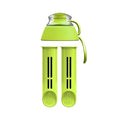 DAFI Water Bottle Filters and Cap Replacements Green | 2-Pack | Last up to 60 Days | Hiking Water Filter, Personal Filtered Water Bottle, Camping Water Filter | BPA-Free | Made in Europe