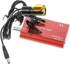 5W Waist Hanging Head Light with Plastic Clip Filter for Magnifier (Red)