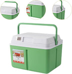 Cooler Box Ice Box 6L Personal with Handle for Freeze/Hot Food Ice Chest Small Insulated Box for Beach Camping Stall Outdoor