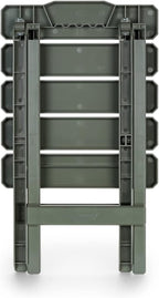 Camco 21042 Quick-Folding Adirondack Table, Plastic, Sage
