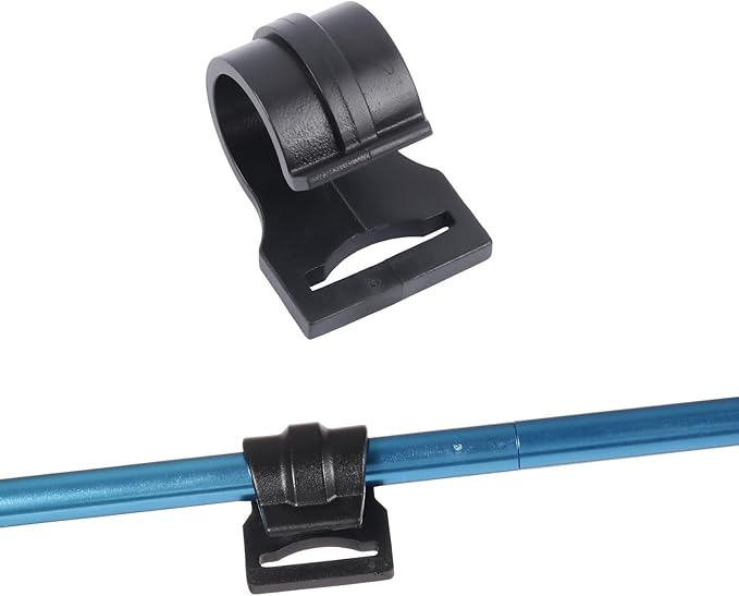 Tent Pole Clips - 20 Pack Fits 13-16mm Poles