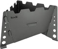 Kuvik Titanium Solid Fuel Stove - Ultralight and Compact Stove for Backpacking, Camping, and Survival
