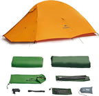 Naturehike 1/2 Person 3 Seasons Cloud Up Base Tent, Windproof [7-Level] & Rainproof [PU3000mm+] Camp Tent with Y Self-Supporting Structure for Camping Backpacking Hiking Trekking