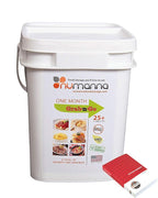Numanna Grab-n-Go Bucket – 80 Servings, 12 lbs | Freeze-Dried Premade Meals | Ready-to-Eat Breakfast & Dinner | Non-Perishable, 25+ Year Shelf Life | Emergency & Survival Food Kit | Made in USA | Pack of 1