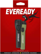 Eveready LED Flashlight Bright Reliable Flashlights for General Purpose, Great for Camping, Car, Emergency Storm Power Outage Handheld Flashlight (Batteries Included)