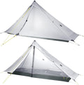 LANSHAN Ultralight Tent 3-Season Backpacking Tent for 1-Person or 2-Person Camping, Trekking, Kayaking, Climbing, Hiking