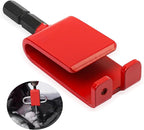 43416 Anchor Install Adapter Compatible with Eskimo Auger,Ice Anchor Drill Adapter for Setting Up Ice Fishing Shelter Tent,Red Ice Fishing Tent Accessories