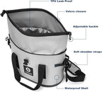 40 Can Soft Cooler Bag - Insulated Leak-Proof Large Cooler Bag with Roll-Top Waterproof Seal | Portable Ice Chest for Camping, Beach, Travel, Picnics | 24HR Cold Retention
