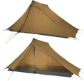 LANSHAN Ultralight Tent 3-Season Backpacking Tent for 1-Person or 2-Person Camping, Trekking, Kayaking, Climbing, Hiking