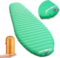 Ultralight Sleeping Pad for Camping, 74.8"x23.2" Camping Mat with Pump Sack Inflatable Sleeping Pads Compact for Camping Backpacking Hiking Traveling Tent
