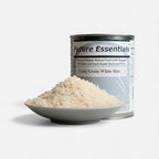 Future Essentials Long Grain White Rice – USA Grown, Uncooked White Rice with 25-Year Shelf Life – Shelf-Stable, Vacuum-Sealed Emergency Food – 24 oz #2.5 Can (Single)