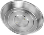 3 Sets BBQ Accessories 12 Inch Round Stainless Steel Basting Cover Wok Lids- Cheese Melting Dome and Steaming Cover, Best fits for Blackstone Camp Chef Flat Top Griddle Grill Cooking Indoor or Outdoor