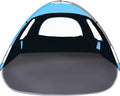 NXONE Beach Tent Sun Shelter with UPF 50+ UV Protection, Lightweight Easy Setup Portable Beach Canopy for Family, Large Space for Beach, Camping & Outdoor, 3/4/6 Person