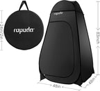 ROPODA Pop Up Tent 83inches x 48inches x 48inches, Upgrade Privacy Tent, Porta-Potty Tent Includes 1 Removable Bottom, 8 Stakes, 1 Removable Rain Cover, 1 Carrying Bag