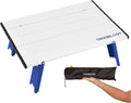 TREKOLOGY Portable Small Beach Table, Mini Low Folding Beach Table for Sand, Compact Foldable Design, Quick Setup, Weather-Resistant, Lightweight, Ideal for Beach, Hiking, Picnics, and Camping