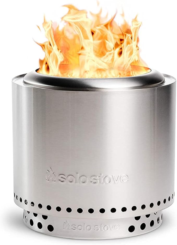 Solo Stove Ranger Stand - Durable 304 Stainless Steel, Heat-Resistant, Portable Elevated Fire Pit Accessory for Safe Use on Decks and Camping - Ideal for Smokeless Fire Pits and Outdoor Fireplaces