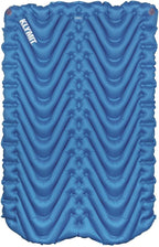 KLYMIT Double V Inflatable Sleeping Pad | Thick, Lightweight, Easy to Inflate, Foldable Air Bed Mattress for Camping & Backpacking