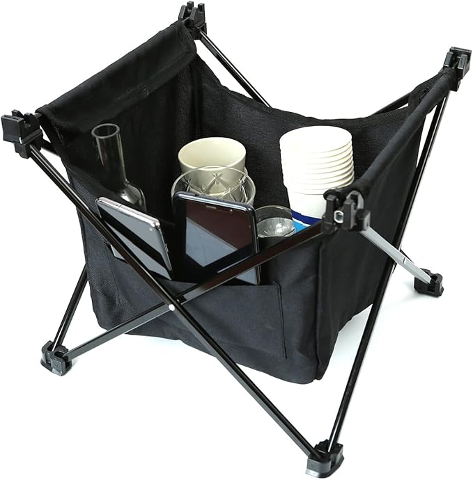 ROCK CLOUD Portable Camping Table Ultralight Aluminum Camp Table with Storage Bag Folding Beach Table for Camping Hiking Backpacking Outdoor Picnic, Green
