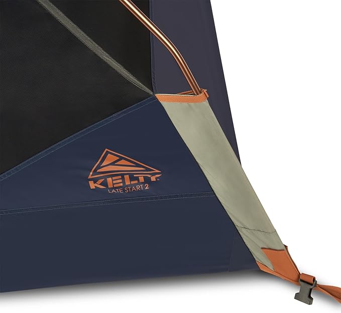 Kelty Late Start Backpacking Tent – Lightweight Two Man Camping Tent Shelter with Quickcorners, Aluminum Poles, Waterproof Poly Fly, Updated for 2024 | Camping Tent Shelter, Quickcorners, Aluminum Poles, Waterproof Poly Fly, Updated for 2024