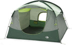 THE NORTH FACE Sequoia 4 Tent - Four-Person Waterproof Camping Tent, Spacious & Easy to Set Up, 2 Zipper Doors, Agave Green/Granny Smith, One Size