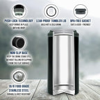 winorax Queen of The Camper Tumbler Can Cooler 4-in-1 Camping Gifts For Campers Woman from Husband Boyfriend Sisters Best Friend Coffee Cup with Lid 12oz Stainless Travel Mug