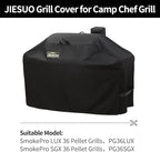 Grill Cover for Camp Chef 36 Inch Pellet Grills, SmokePro LUX 36, SmokePro SGX 36, Heavy Duty Waterproof Grill Cover for Camp Chef Grills