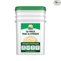 Valley Food Storage Mac and Cheese | 10-Bag Bucket, 50 Servings | Non-GMO Premium Emergency Food Supply, 25 Year Shelf Life | Survival Meal Kits, Prepper Food, Camping & Off-Grid Living Supplies