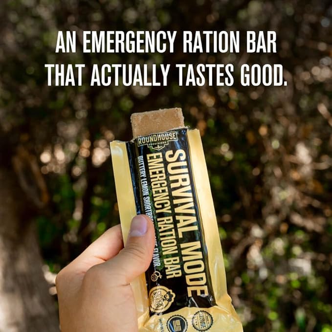 Roundhouse Provisions Emergency Food Bar and Three Hit Combo Bundle
