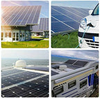 500W Solar Panel 18V Battery Charger Cell Monocrystalline for Camping Motorhome Power Bank Flexible RV Yacht 500W Power System