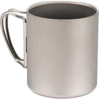 Snow Peak Double Wall Titanimum Insulated Mug, Lightweight, Durable, Camping, 300ml