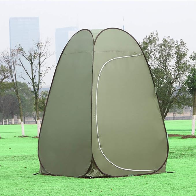 Camping Tent,Shower Tent, Large Capacity Thickened Tent, Outdoor Shower Portable Privacy Tent Pop-up Room Camping Toilet Changing Room Folding Multifunctional Decorate