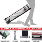 Eurmax USA 10'x15' Pop-up Canopy Tent Commercial Instant Canopies with 4 Removable Zipper End Side Walls and Roller Bag, Bonus 4 SandBags(Black)