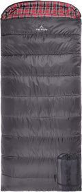 Teton Celsius XXL Sleeping Bag, Cold Weather Sleeping Bags for Adults and Kids, Camping Made Easy and Warm. Compression Sack Included, 35F, 25F, 0F, 20F Degree