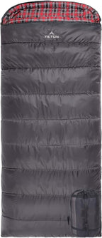 Teton Celsius XXL Sleeping Bag, Cold Weather Sleeping Bags for Adults and Kids, Camping Made Easy and Warm. Compression Sack Included, 35F, 25F, 0F, 20F Degree