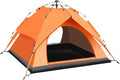 Double Layer Waterproof Dome Tent for 3 Person, Automatic Pop Up Backpacking Tent with Carry Bag, Sun Shelter Beach Weatherproof, for Camping Hiking Traveling