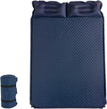 Sleeping Pad for Camping, Air Mattress 2 Person Inflatable Mattress, Suitable for Backpacking, Hiking, Tent Trap Traveling (Blue)